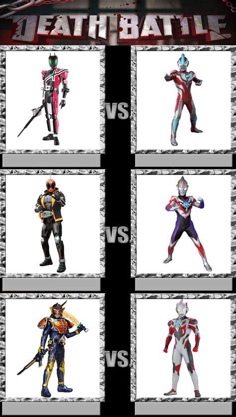 Death Battle Kamen Rider vs Ultraman by ryokia96 on DeviantArt