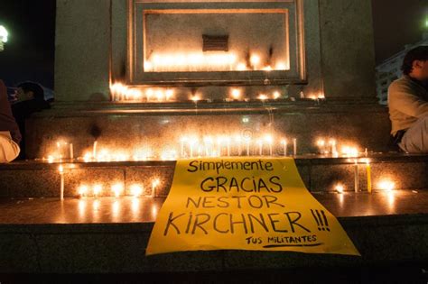 Nestor Kirchner Dies in Argentina Editorial Stock Photo - Image of ...