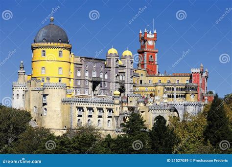 Pena castle stock image. Image of architecture, europe - 21527089