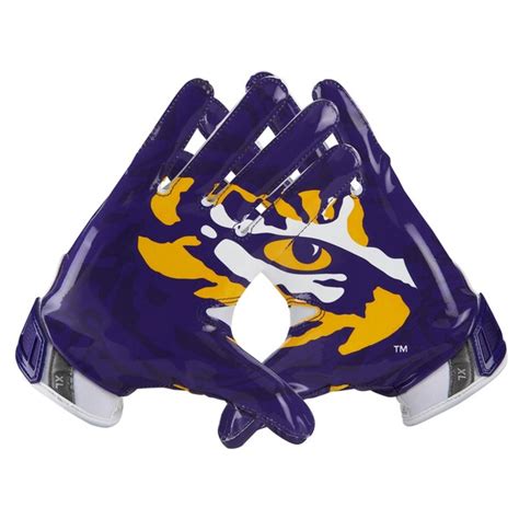 Nike LSU Tigers 2013 Bowl Game Gloves - Purple - Fanatics.com