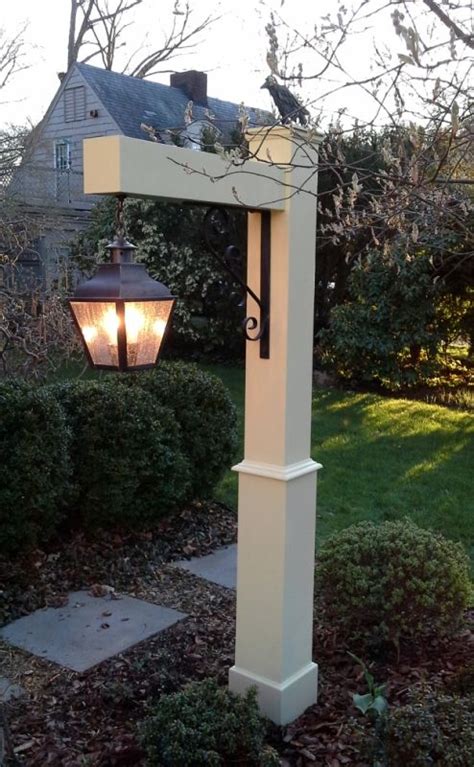 Portland Pendant Hanging Lantern | Outdoor post lights, Outdoor lamp posts, Backyard decor