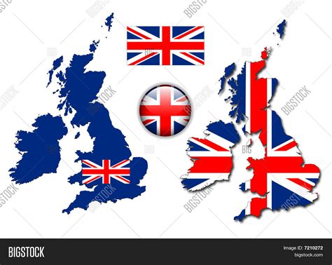 England UK Flag, Map Vector & Photo (Free Trial) | Bigstock