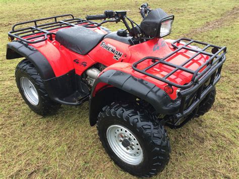 Honda Foreman TRX450 ATV Farm Quad Bike 2/4wd 450cc 330Hours! No Vat