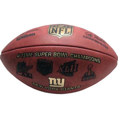 New York Giants Super Bowl MVPs Signed New York Giants 4x Champs ...