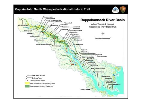 Rappahannock River Basin - Captain John Smith Chesapeake National ...