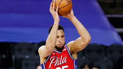 Ben Simmons was spotted at Sixers shootaround before Hawks matchup