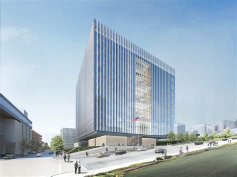 SOM's los angeles federal courthouse breaks ground