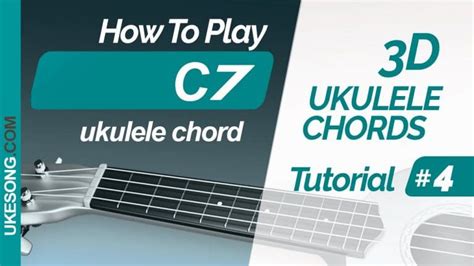 Cmin7 chord ukulele. Learn to play C minor 7 chord on ukulele. | Ukesong