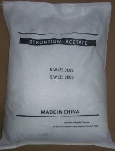 Strontium Acetate at best price in Noida by Akshar Exim Company Private ...