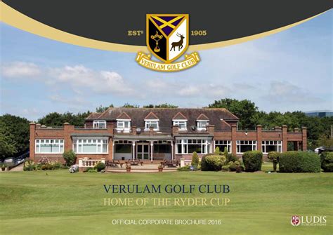 Verulam Golf Club Brochure 2015 by Ludis - Issuu