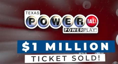 $1 million winning Texas Lottery Powerball ticket sold in DFW