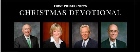 First Presidency’s Christmas Devotional 2014 | LDS365: Resources from ...