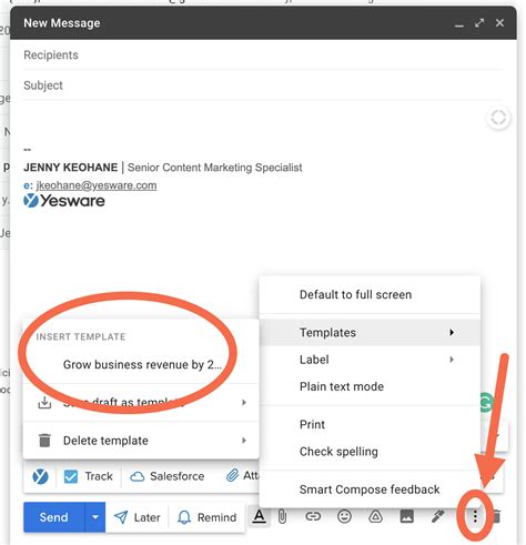 How to Create Gmail Templates for Sales | Yesware