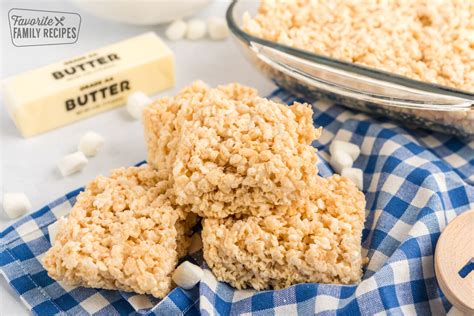 Rice Krispie Treats {5-Minute Microwave Recipe} | Favorite Family Recipes