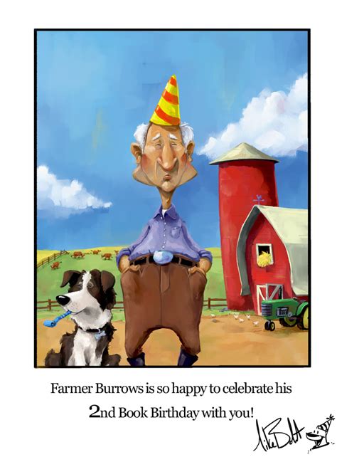 Happy Book Birthday Farmer Burrows! — Mike Boldt