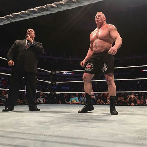 Brock Lesnar & Paul Heyman | Brock lesnar, Wwe brock, Wrestling superstars