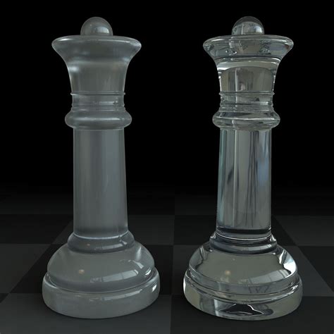 Chess Set (Wood / Glass) Combo 3D Model $49 - .fbx .obj .ma - Free3D