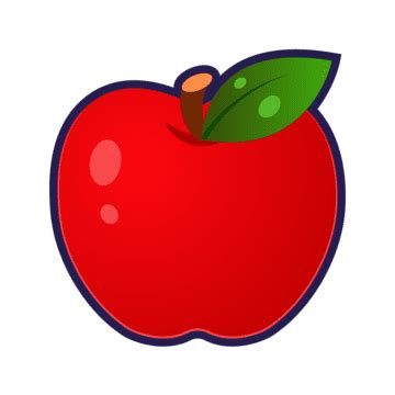 Apple Fruit Clipart PNG Images, Summer Cartoon Fruit Apple Png Download ...