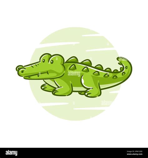 Cute Alligator Cartoon