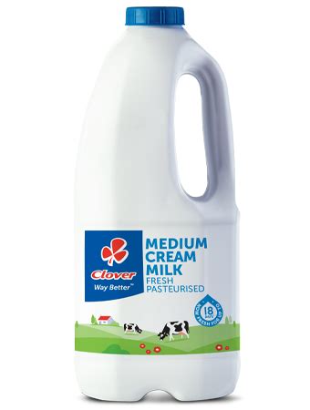 Clover Fresh Medium Cream Milk - 1.5L | Clover Corporate