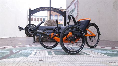 Utah Trikes - *NEW* Catrike 559 Folding Recumbent Trike (Bengal Orange)