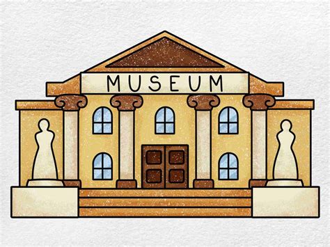 How to Draw a Museum - HelloArtsy