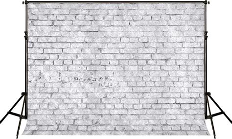 KateHome PHOTOSTUDIOS 2,2x1,5m Gray Brick Wall Photo Backdrops Portrait Photography Background ...