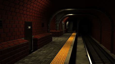 ArtStation - Underground Station Environment Project