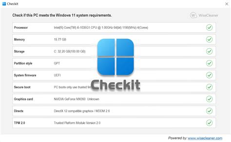 Windows 11 requirements checker - awarevse