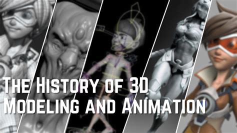 The history of 3D modeling and animation - InspirationTuts