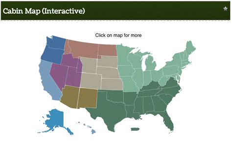 Interactive Map of All USFS Cabins Nationwide — Big Bear Southwest Shore