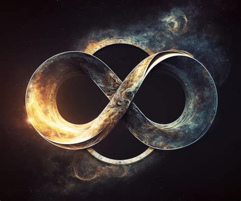 Premium Photo | Abstract Infinity Symbol Generative AI