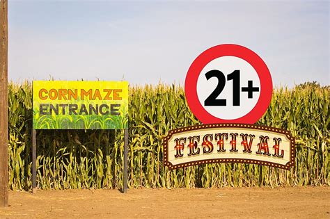 First Ever Adult-Only Corn Maze Festival in Warrick County, IN