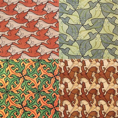 Prints & Patterns: Artists to Inspire Your Next MyWear® Design | Mc escher art, Tessellation art ...