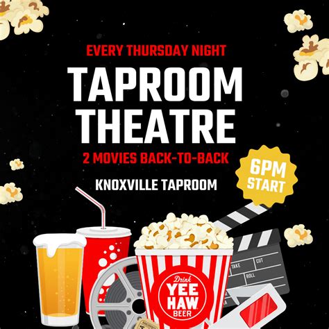 Taproom Theatre: Movie Night at Yee-Haw - Yee-Haw Brewing Co.