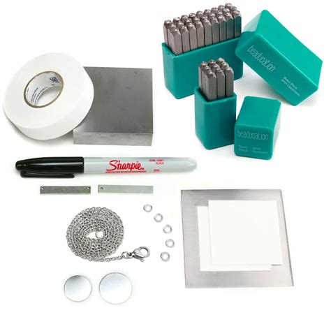 Stamping on Metal Starter Kit | Metal Stamping Starter Kit – Beaducation