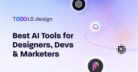 Best AI Tools for Designers & Marketing - Toools.design