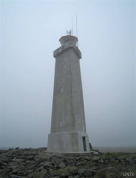 Iceland - Stokksnes lighthouse - World of Lighthouses