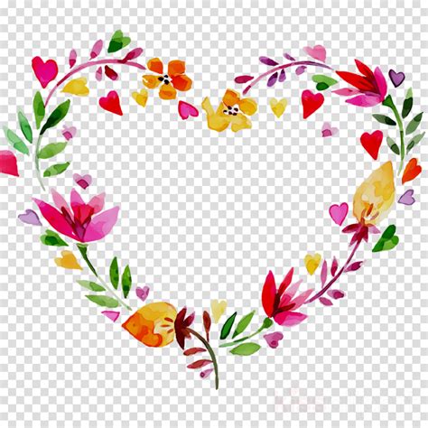 clipart heart flowers 10 free Cliparts | Download images on Clipground 2024