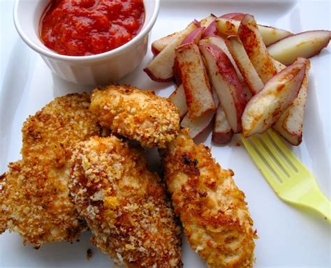 Crispy Baked Chicken Strips | My Colombian Recipes