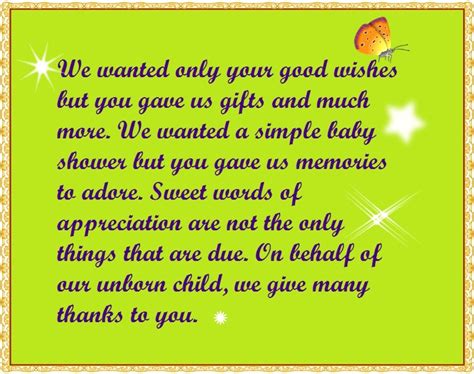 Baby Shower Thank You Poems from Unborn Baby - HubPages