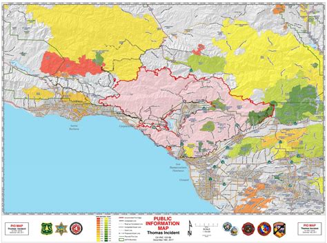 Thomas Fire grows to 3rd largest in history of California, new ...