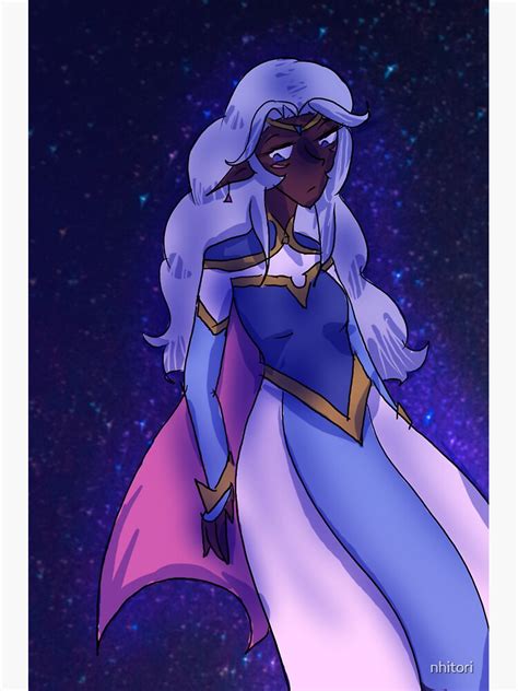 "Voltron Allura Infinitesimal Art Print" Sticker by nhitori | Redbubble