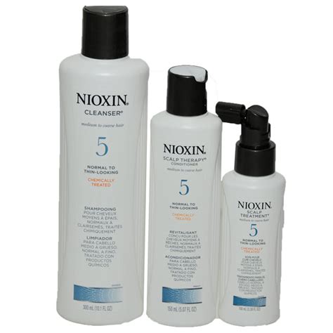 Nioxin System #5 Trio: Shampoo, Conditioner, Treatment | Intuitive Hair Canada and USA Online Store