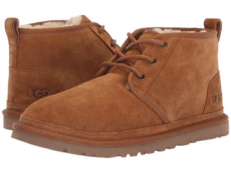 UGG Leather Neumel (seal) Women's Lace Up Casual Shoes in Chestnut ...