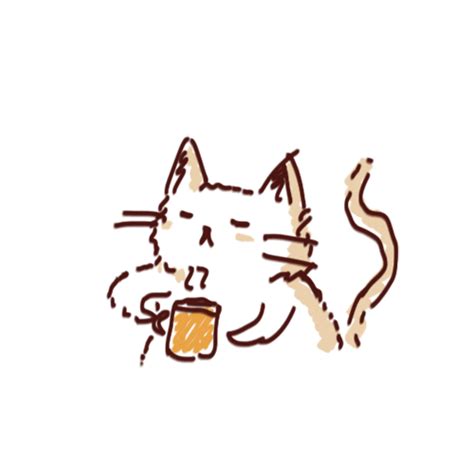 via GIPHY | Coffee cartoon, Coffee gif, Cat coffee