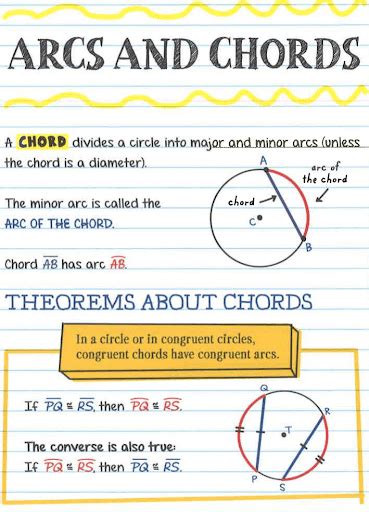 Arcs & Chords problems & answers for quizzes and worksheets - Quizizz