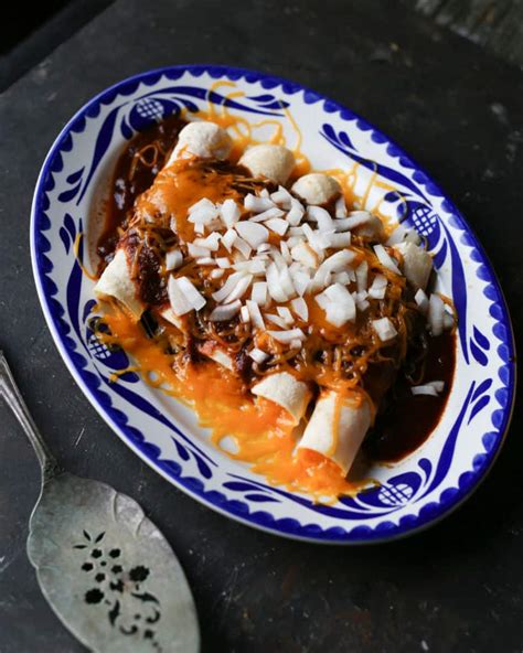 Vegan Tex-Mex Enchiladas - Kitchen Wrangler | Melissa Guerra