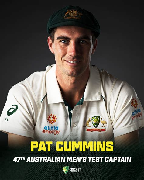 Cricket Australia on Twitter: "The 47th captain of the Australian men's ...