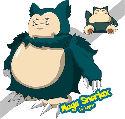 Mega Snorlax by lagrie on DeviantArt